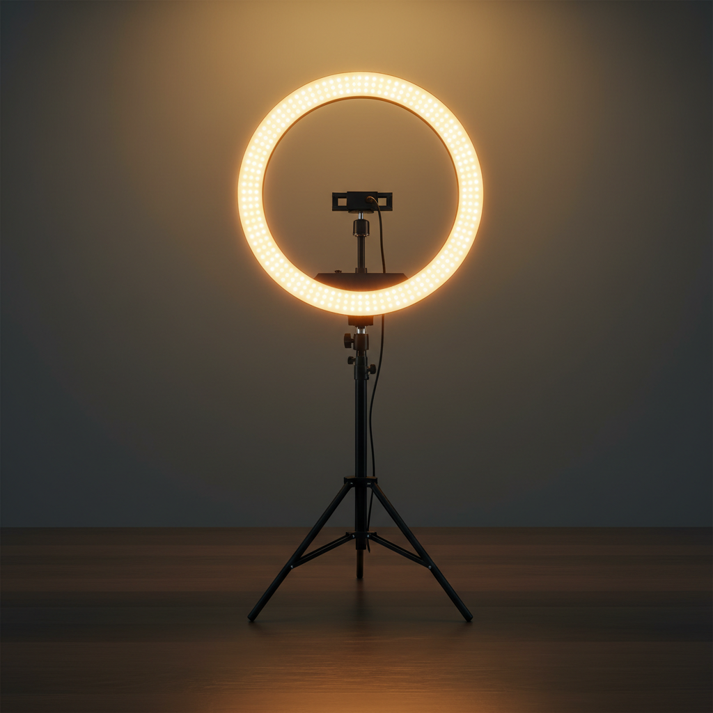 LED Ring Light with Tripod Stand